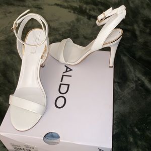 ALDO White Heels Lovarema